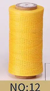 Leder Handwerk DIY Projekt 150d Leder Nähen Polyester Flach wachs Schnur Durchmesser 0,8mm 50 Meter