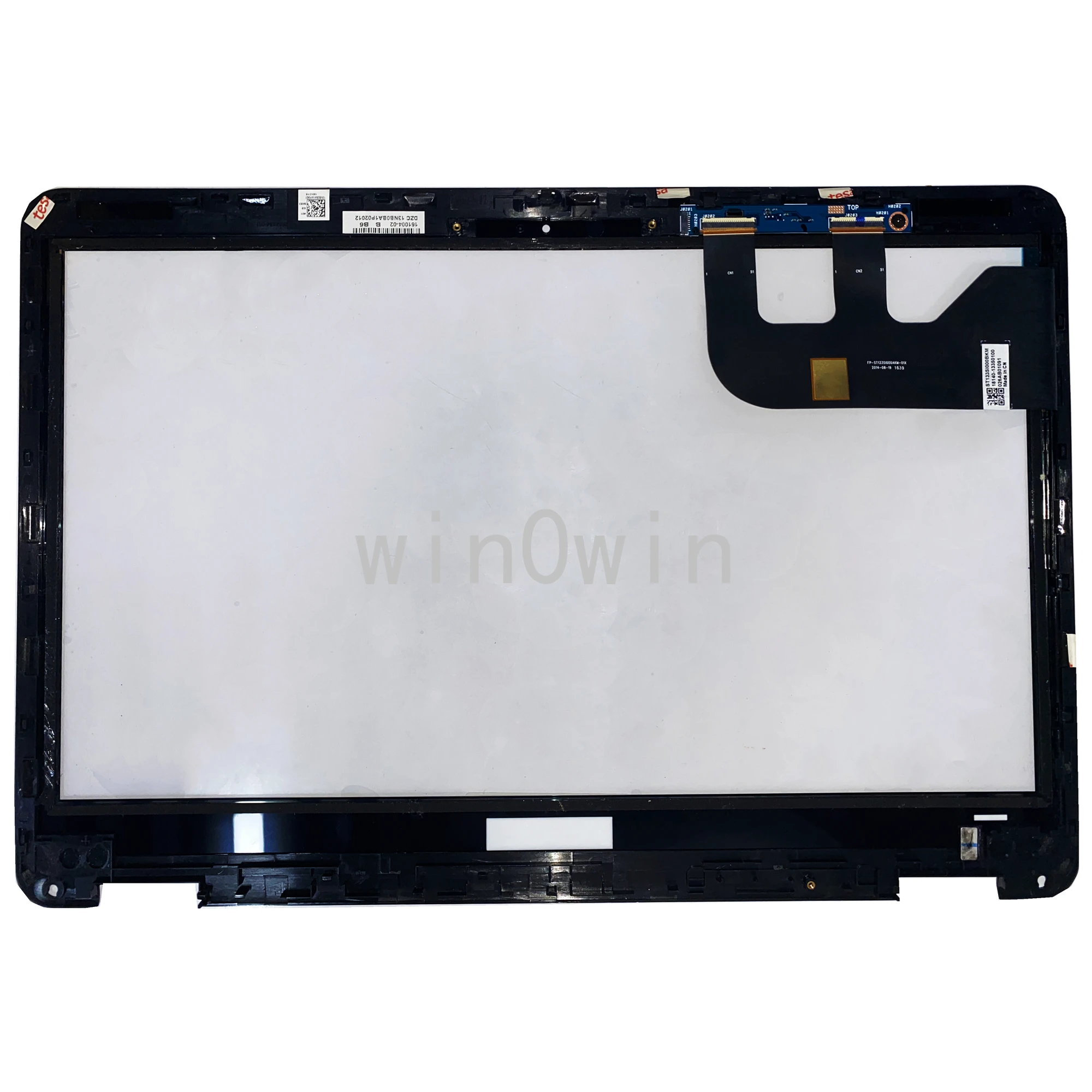 13.3'' Front Touch Screen Digitizer Glass with Frame For Asus Zenbook UX360C UX360CA FP-ST133SI000AKM-01X