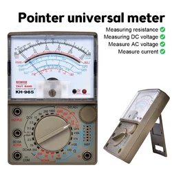 KH-965 Ponteiro Multímetro AC/DC Tensão Corrente Resistência Medidor Analógico Multímetro Tipo Agulha Medidor Universal Multi Tester