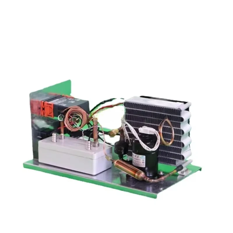 Micro Chiller Compressor Refrigeration Stainless Steel Heat Exchanger Cold Water Exchanger 12V24V