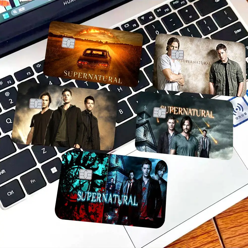 Fantasy Series S-Supernatural Credit Card Skin Stickers for VISA Bank Card Transportation Card Waterproof Sticker Anti-scratch