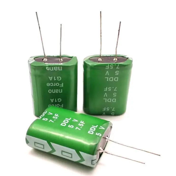 1PCS 5V 7.5F New Capacitor Combination 5V7.5F Taiwan Wanyu DDL Water Meter Farad Capacitor 5V7.5F