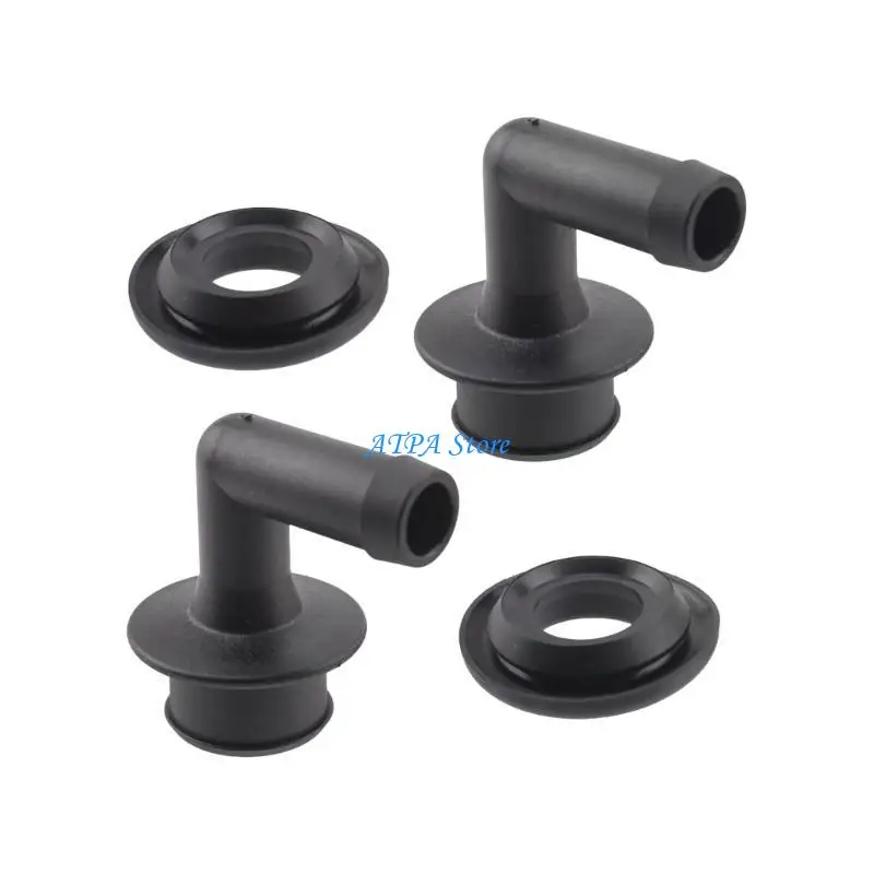 

U13C High Strength ABS Engine Ventilation Valves Cover Set Elbow Assembly for Car