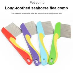 Double Sided Nit Fine Tooth Head Lice Hair Combs For Kids Pet Dog Cat Flea Plastic Hair Combs Brush Remove Lice Comb Brushes