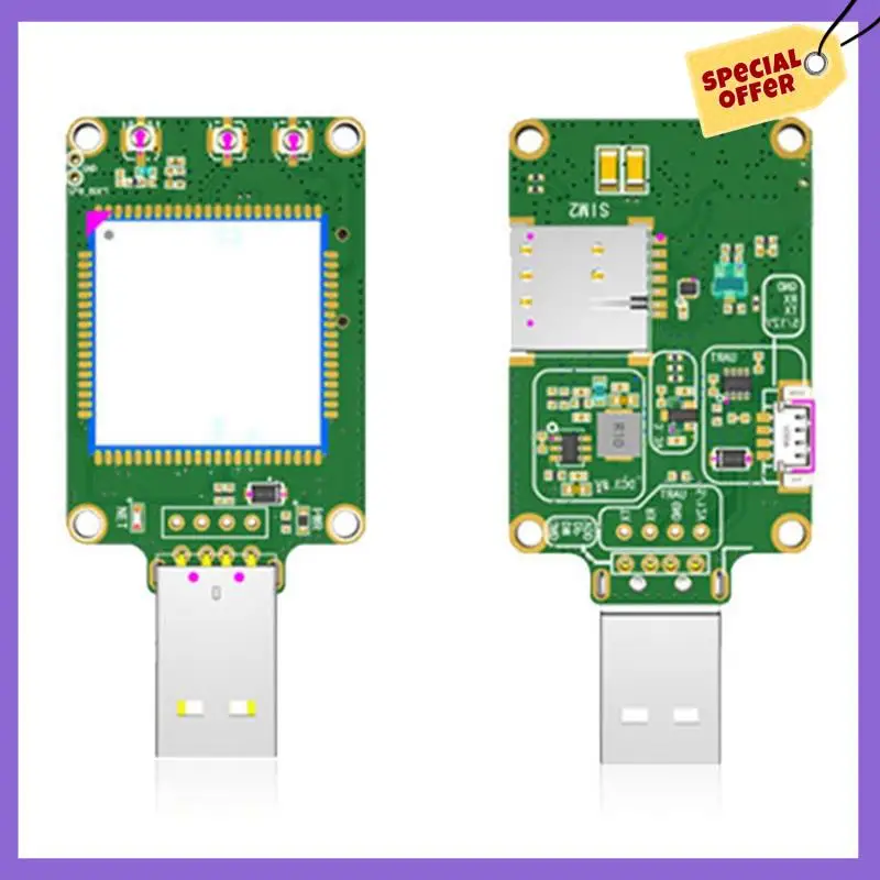 

-A96Z Simcom SIM7600G-H LTE CAT4 Основная плата USB-ключа + FPC поддерживает основной плату разработки GNSS
