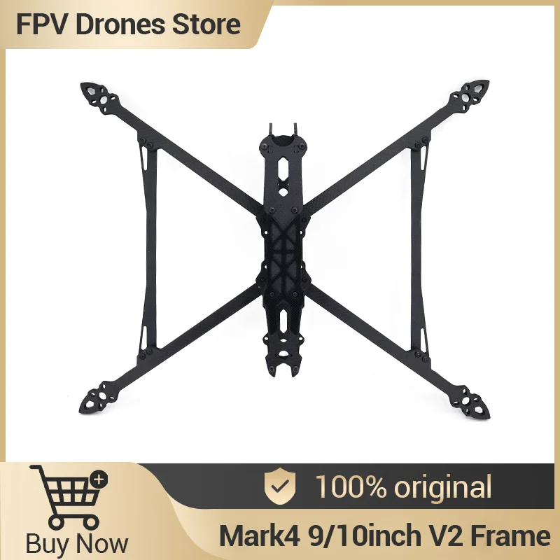 Mark4 V2 Mark 4 9inch 387mm / 10inch 427mm 3K Full Carbon Fiber TrueX Frame for FPV Camera Kit Drones In stock