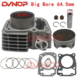 64.5mm Motorcycle Cylinder Kit Big Bore For Honda XR150 CBF150 Upgrade Modified Direct Replacement