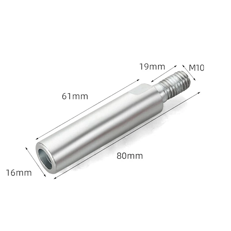 Angle Grinder Extension Connecting Rod M10 Thread Rotary Shaft Polish Wheel Sander Pad Angle Grinder Accessories