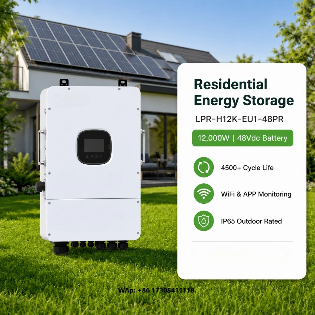 12kW 48V Ultimate Hybrid Inverter 13kW Massive PV Input 200A Lightning Charger WiFi Smart Control IP65 All Weather King
