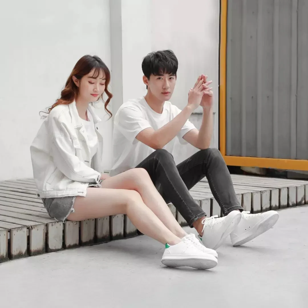 Youpin FreeTie City Classic Leather Skateboard Shoes Comfortable Anti-slip Casual Shoes Couple Models For Smart Xiaomi view 3