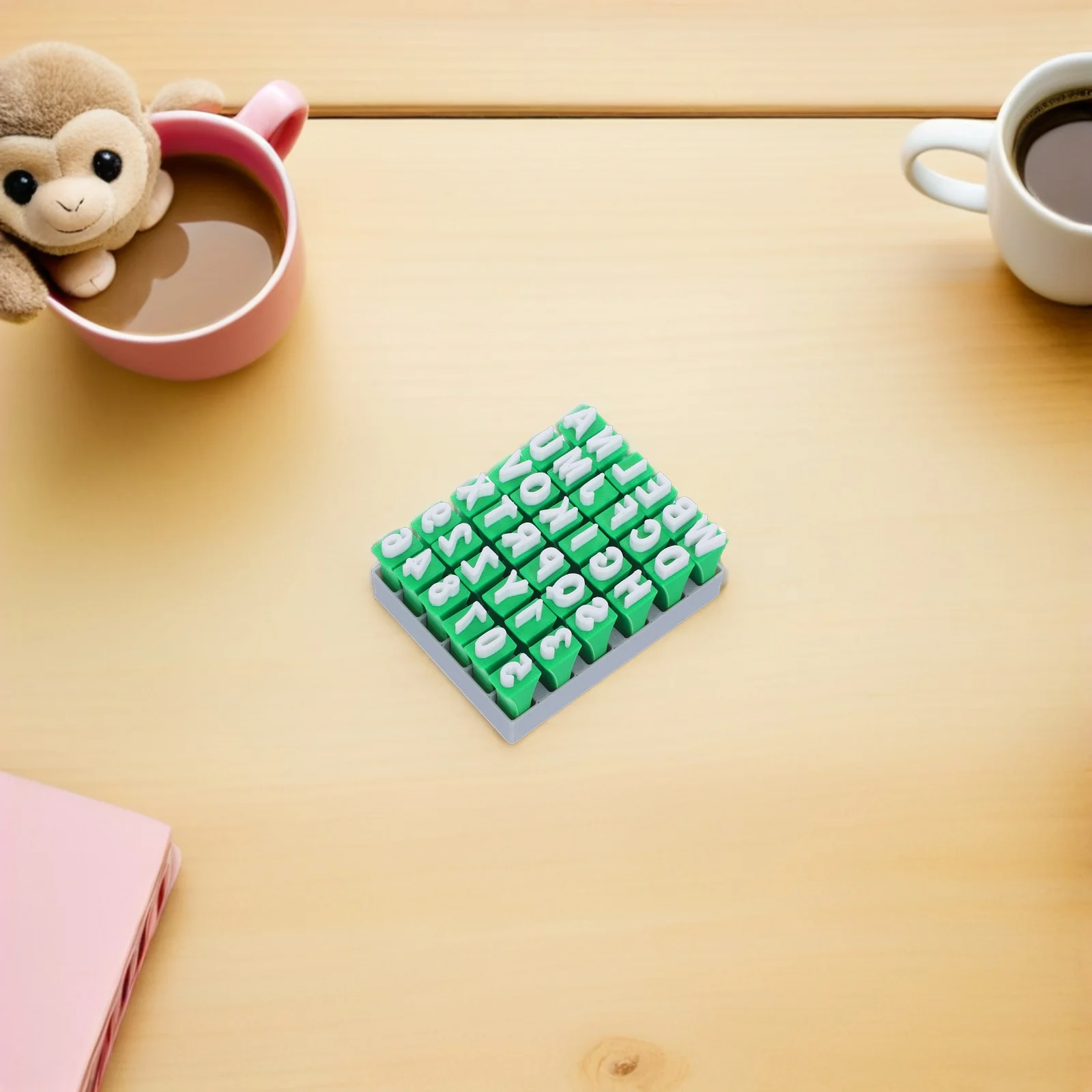 1 مجموعة الأطفال الفخار ختم عدة 26 أرقام الحروف DIY بها بنفسك مشاريع الطين التعليمية الحرفية النشاط أداة لربط الأسرة