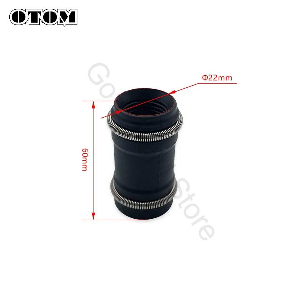 OTOM 2018-2026 Motorcycle Exhaust Rubber Pipe Tailpipe Seal Sleeve Ring Spring For KTM SX SX85 HUSQVARNA TC65 TC85 GASGAS MC65