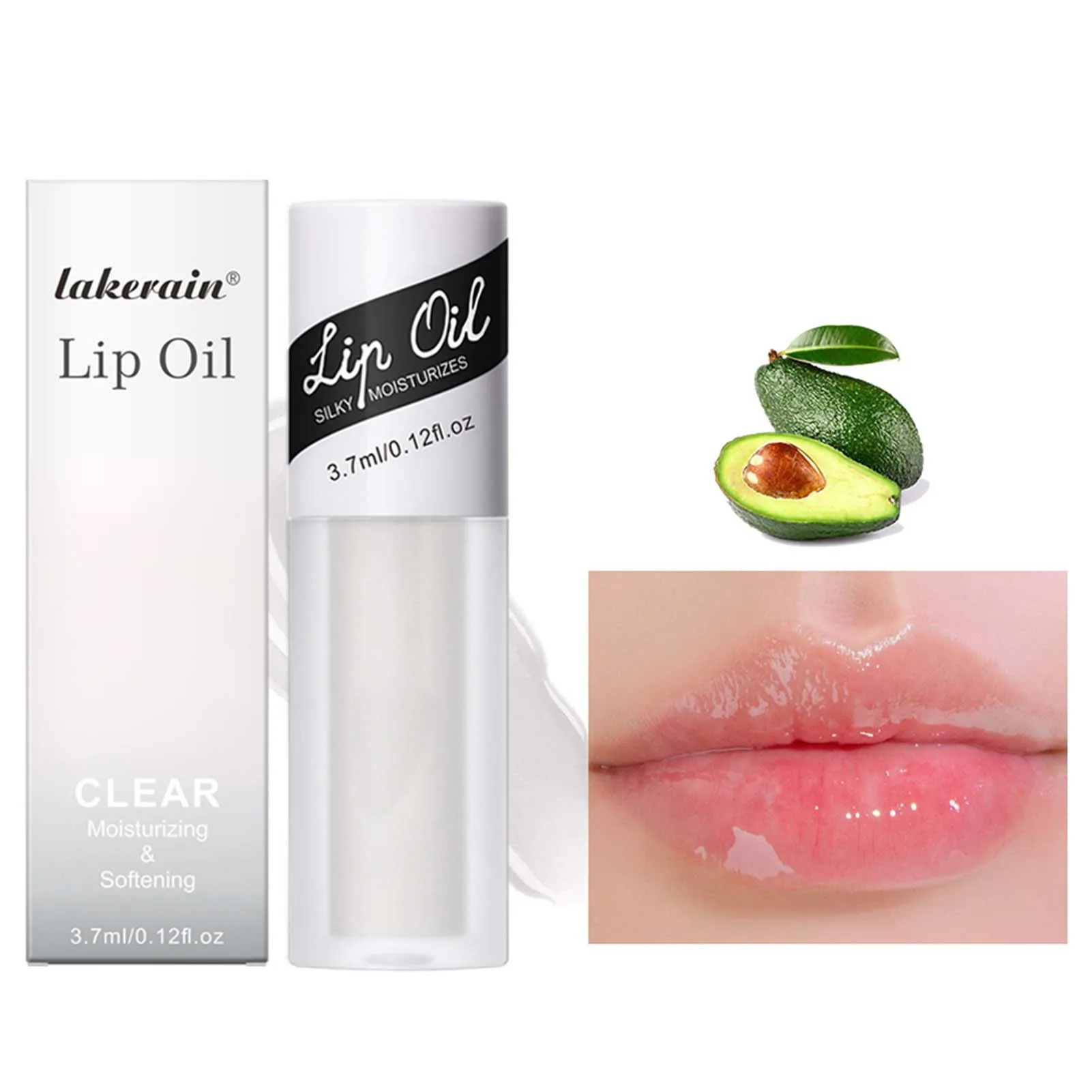 Lip Nourishing Oil Shiny Lip Plumper Oil Moisturizing Longwear Glitter Watery Hydrating Lip Gloss Gift for Mother Sister Wife