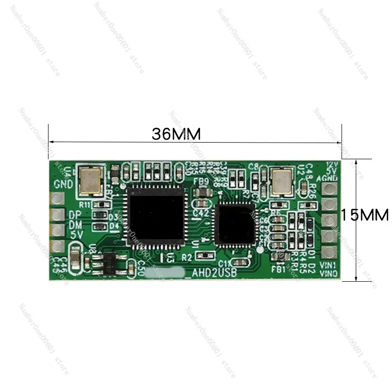 Analog HD AHD CVBS AV Camera to USB 720P 1080P Camera Digital to Analog Adapter Board