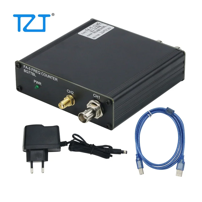 TZT 1Hz-12.4G USB Frequency Counter High-Precision Frequency Meter Acquisition Module FA-5-12.4G