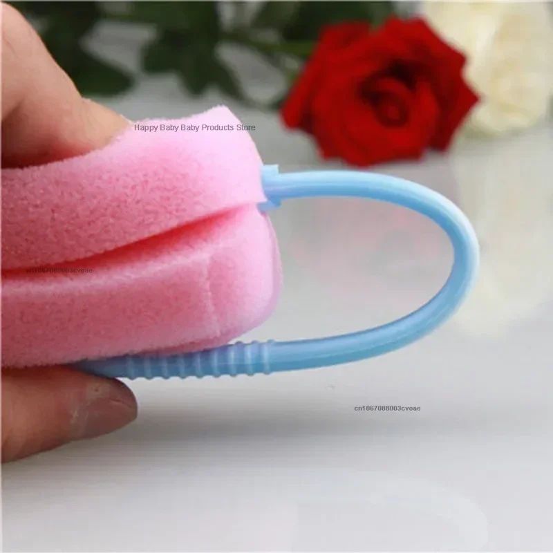 Baby Bottle Brush Sponge Rotation Baby Pacifier Feeding Cup Nipple Cleaning Brushes Handheld Soft Head Washing Brush Cleaning