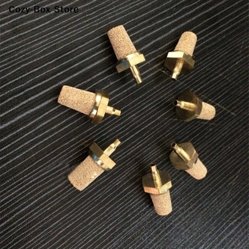 [ZY]5Pcs Filter Pure Copper Filter Tip Copper Fog Machine Oil Filter For Stage Effects Misting Nozzle Replacement Parts[ZY]