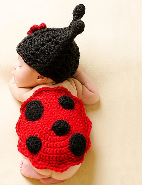 Baby Photography Clothing Cute Baby Photography Cartoon Clothing 2026 New Girls and Boys Knitted Baby Clothes