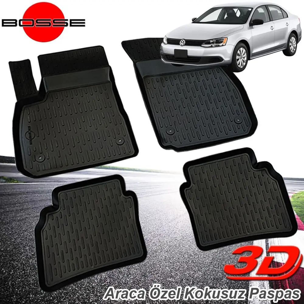 For VW Jetta Mat 3D Pool 2011 Post BOSSE