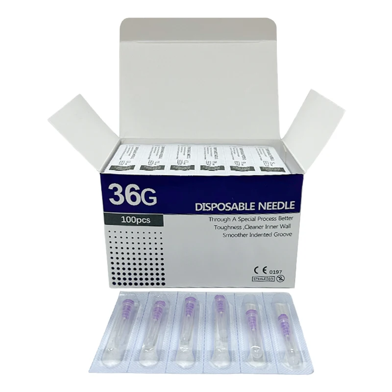 100pcs Disposable Needle 36G 4mm Small Painless Beauty Tool Needle