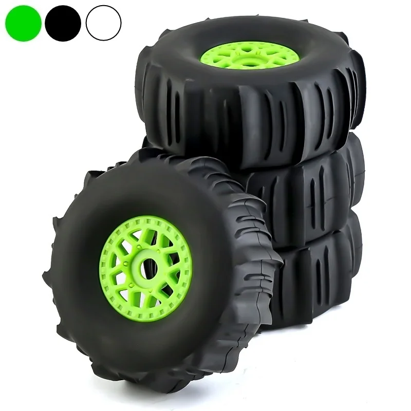 

4Pcs 138mm 1/7 Desert Short Course Truck Sand Tire 17mm Wheel Hex for ARRMA Mojave TRAXXAS UDR Yikong DF7 FS Off-road Buggy