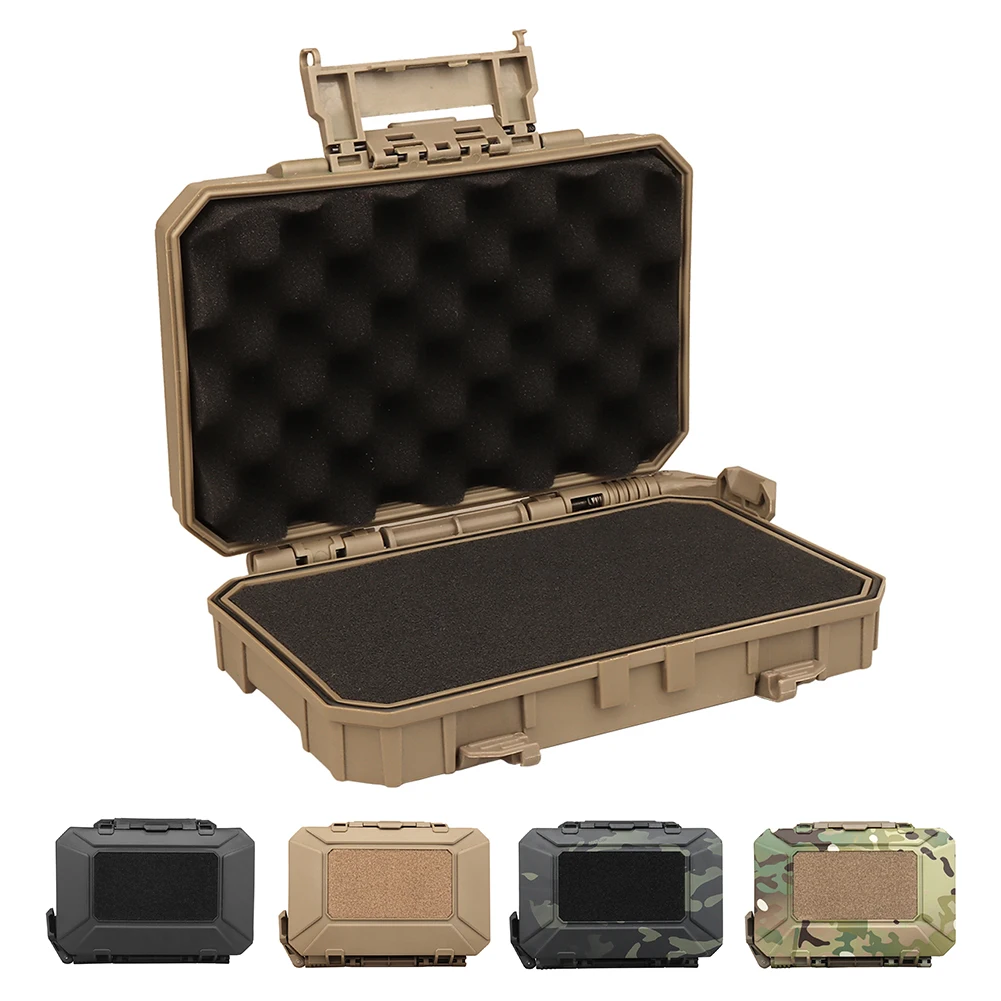 

Equipment Molle Box Double Sponge Shockproof Outdoor Equipment Box Lockable Impact Resistance Outdoor Sports Accessories