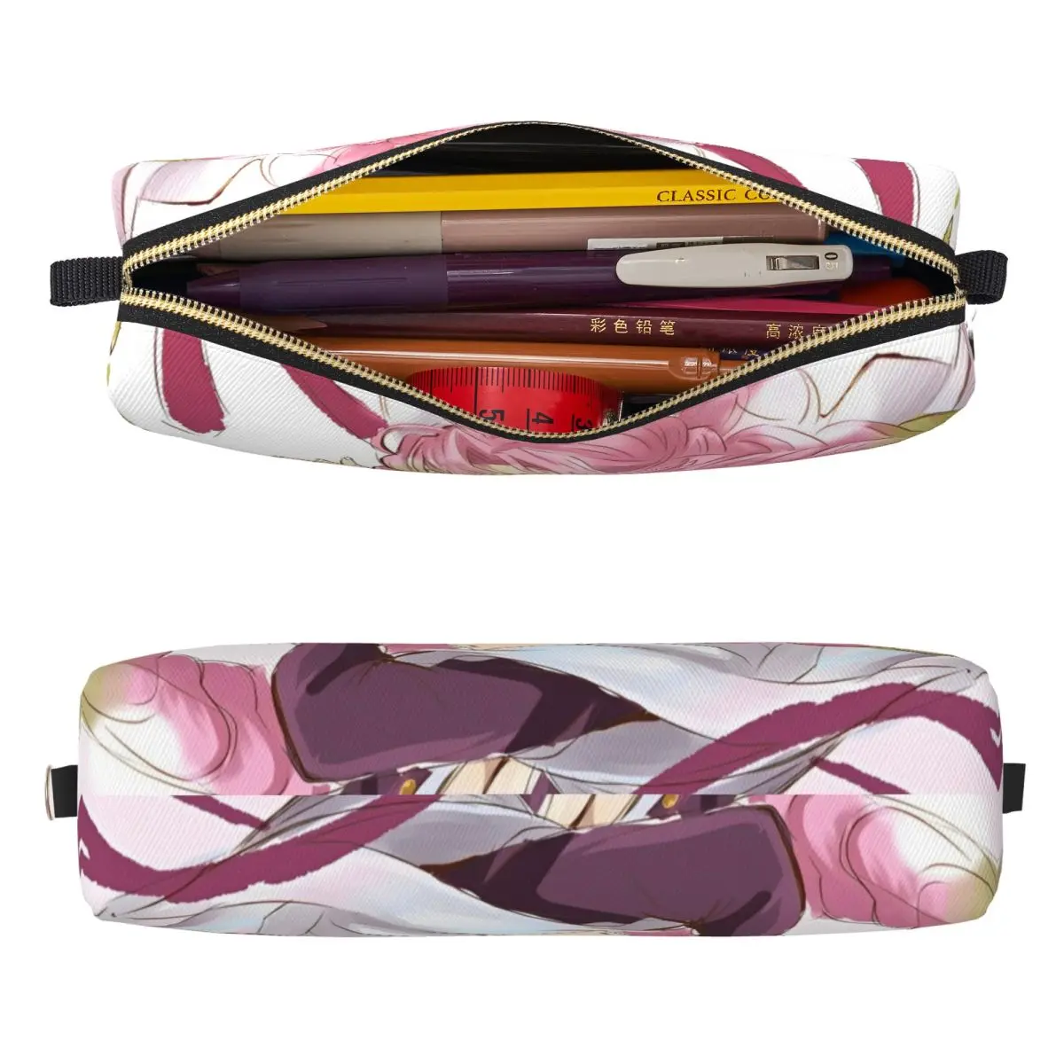 هاشيرا ميتسوري كانروجي مقلمة أنيمي شيطان القاتل صندوق القلم حقيبة طالب تخزين كبير الطلاب الهدايا المدرسية قلم رصاص الحقيبة