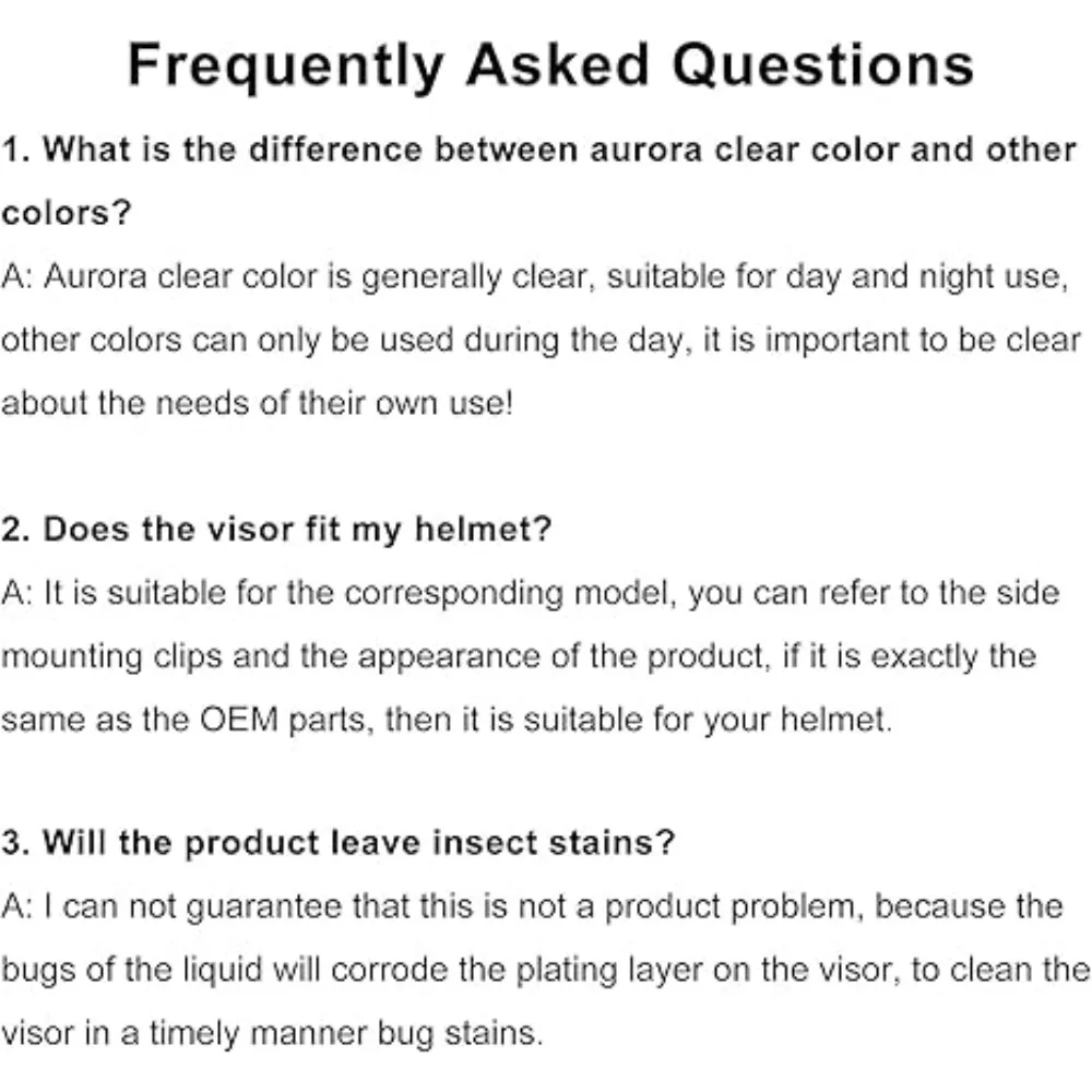 HJ-31 i70 Visor- Motorcycle Helmet Visor for HJ-31 i70 Visor Helmet Face Shield Replacement Helmet Face Shield Windshield