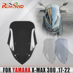 Motorcycle Wind Guard Airflow Deflector Visor Front Windshield Windscreen For Yamaha X-MAX 300 2017 2018 2019 2020 2021 2022
