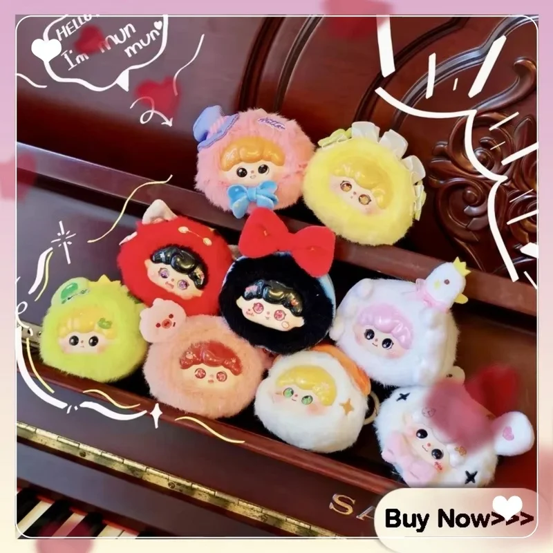 

Baby Three Munmun Fairy Tale Bedtime Story Plush Vinyl Doll Blind Box Cartoon Doll Backpack Decoration Surprise Mysterious Gift