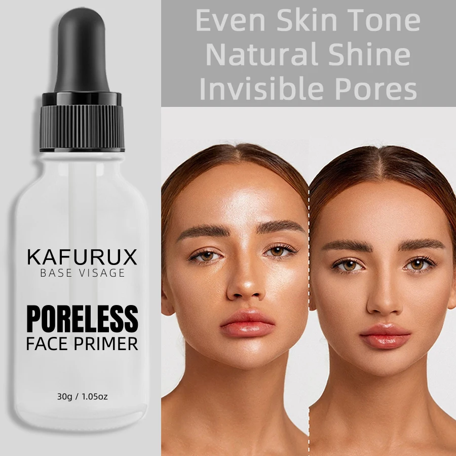 1PC フェイスプライマー保湿透明ゼリーローション目に見えない毛穴顔の補正ファンデーションベース韓国メイクアップギフト