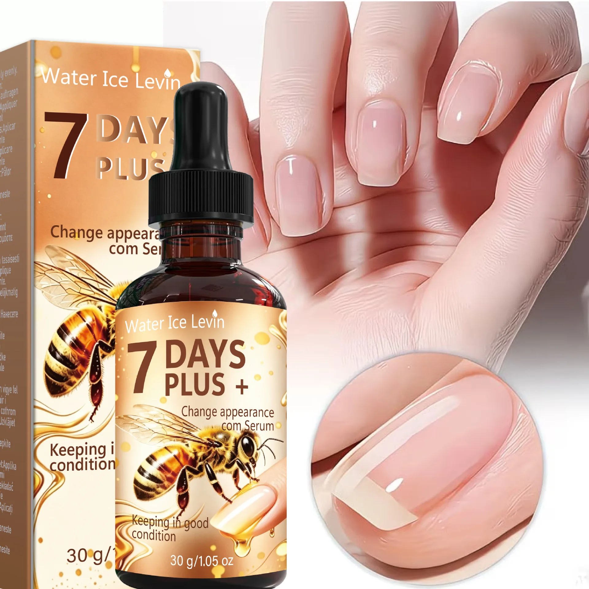 30ml Nail Peel Off Liquid Anti-Overflow Glue Edge Latex Tape, Nail Milk Pad Peel Off Cuticle Guard Nails Finger Lacquer Protecto