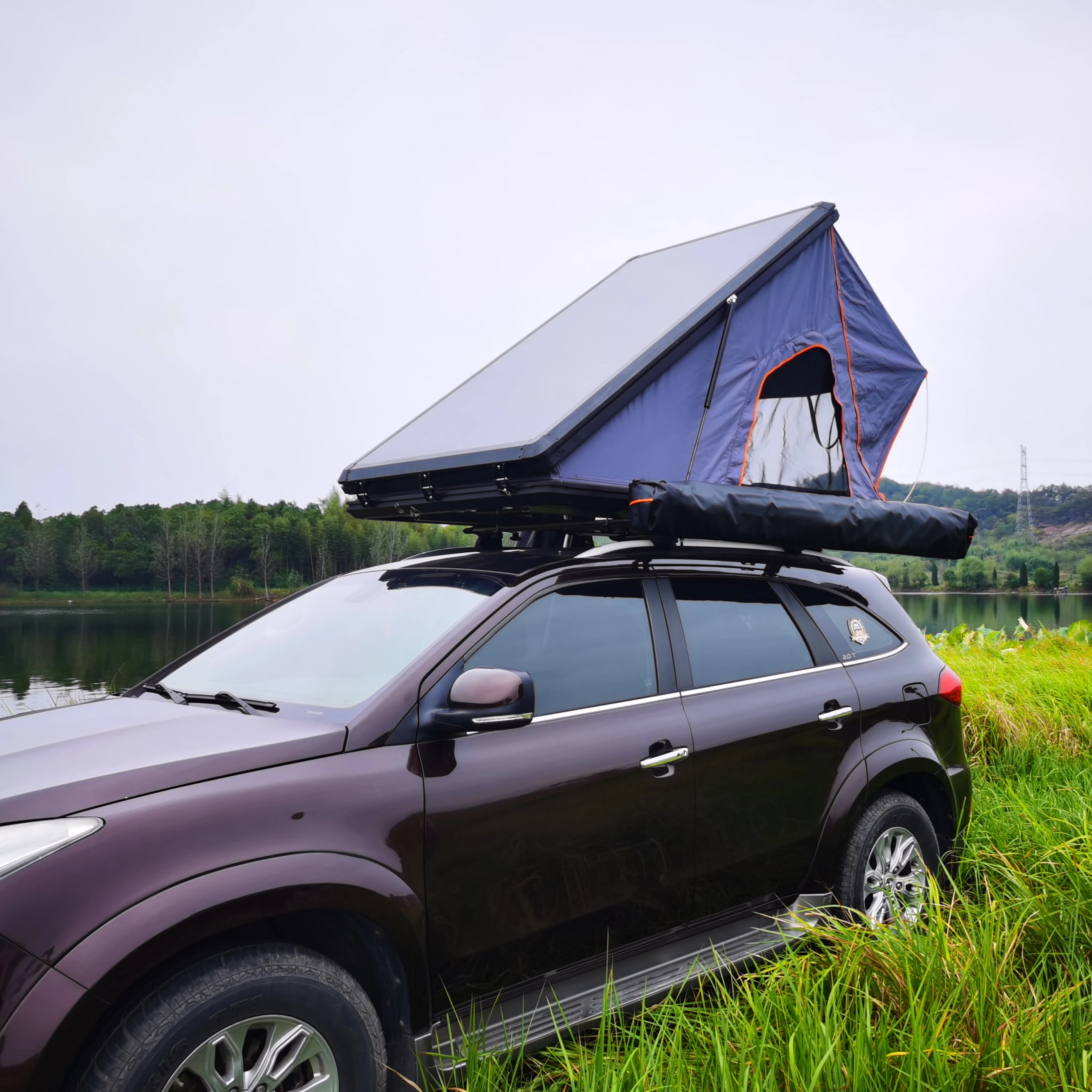 

2023 4x4 Car Roof Top Tent 3-4 Person Aluminum Hard