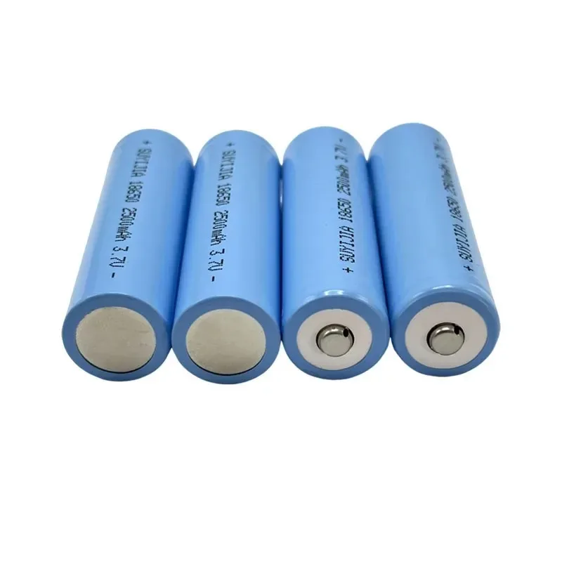 18650 Li-ion Rechargeable Battery 3.7V 2500/3000/3400mAh Power Batteria for High-intensity Flashlight, Small Fan, Humidifier