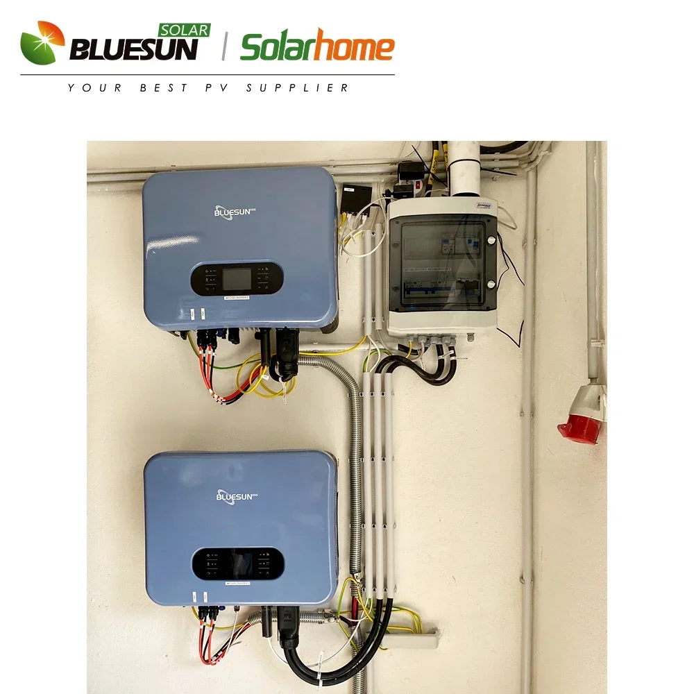 

Made In China BLUESUN 10KW Hybrid Inverter On-grid Off-grid Three Phase Inverter For Industrial Usage
