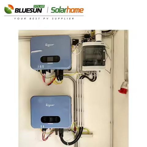 Made In China BLUESUN 10KW Hybrid Inverter On-grid Off-grid Three Phase Inverter For Industrial Usage