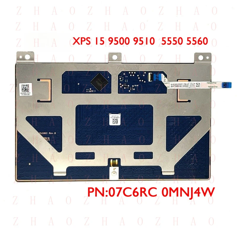 

L+ Touchpad Trackpad with cable For Dell XPS 15 9500 9510 5550 5560 07C6RC 0MNJ4W