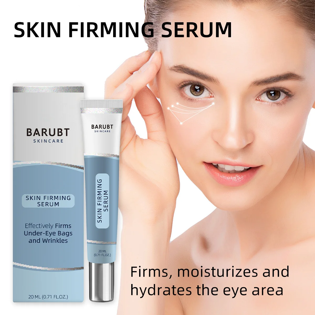 Rapid Reduction Eye Serum Reduces Under-Eye Bags,Wrinkles,Dark Circles,Fine Lines Crow's Feet Face Anti Aging SKIN FIRMING cream