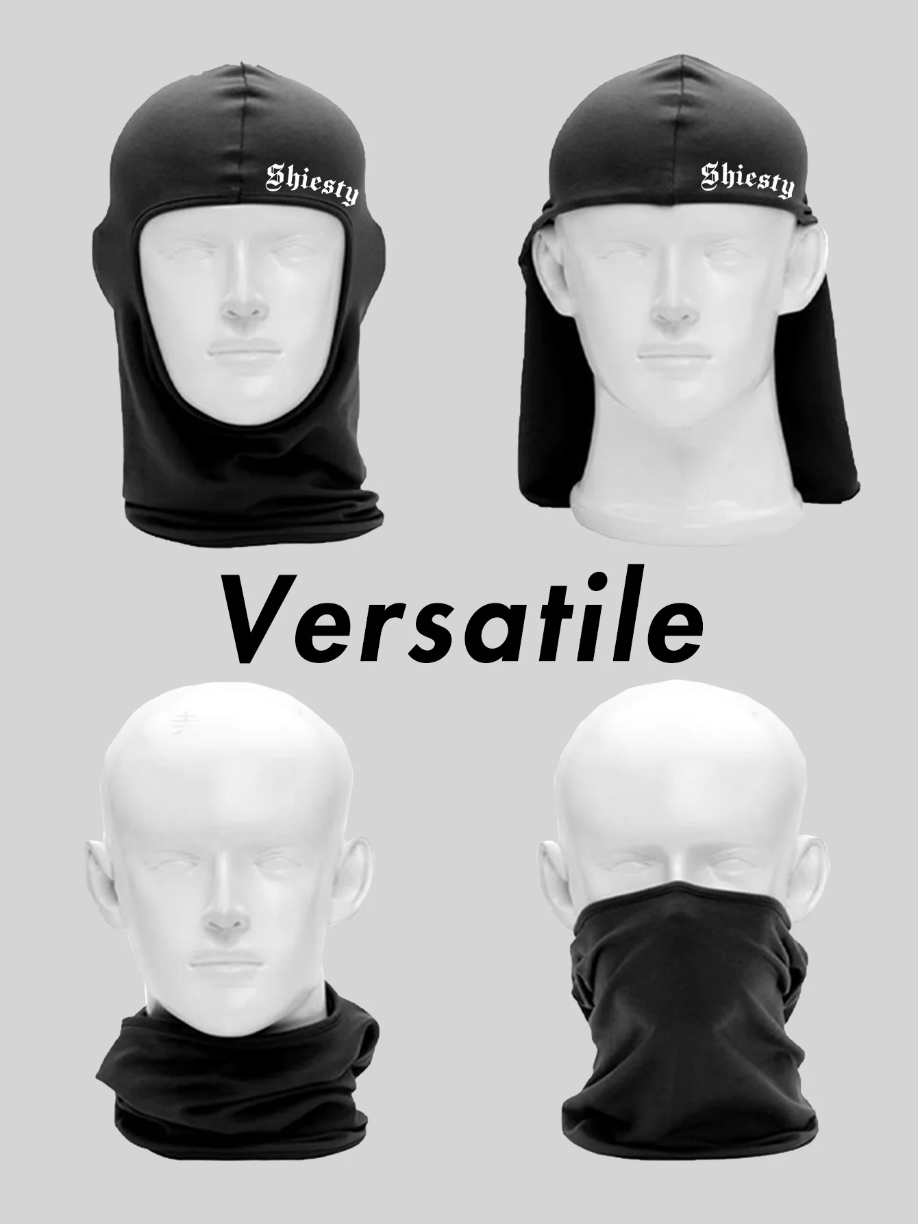 Musion Shiesty Skimaske Y2K Hip Hop Sturmhaube Atmungsaktive Kopfbedeckung für Reiten und Outdoor-Sport – Detail 6