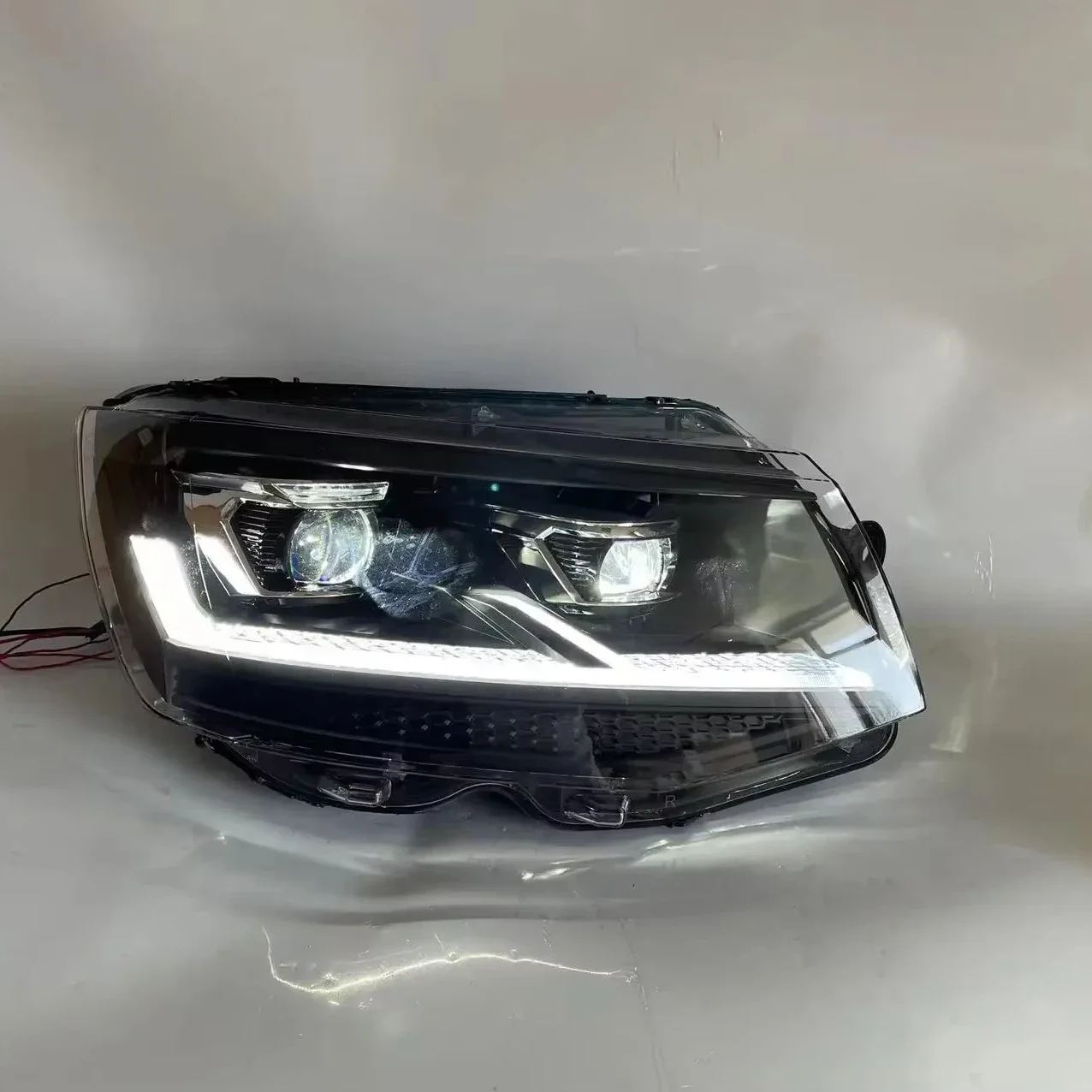 

Фара для Volkswagen VW Caravelle 2016-2020, модификация фар Multivan T6, полностью светодиодные фары, указатель поворота в сборе