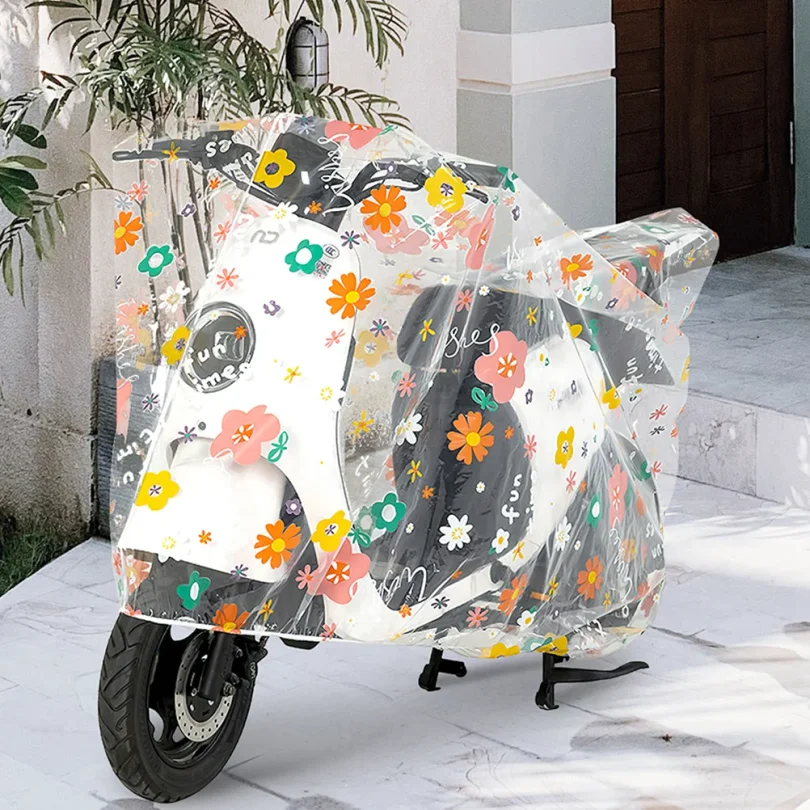 

Bicycle Protective Gear Waterproof Motorcycle Cover Bike Protector Cycling Cover Outdoor Rainproof Bicycles Cover Portable