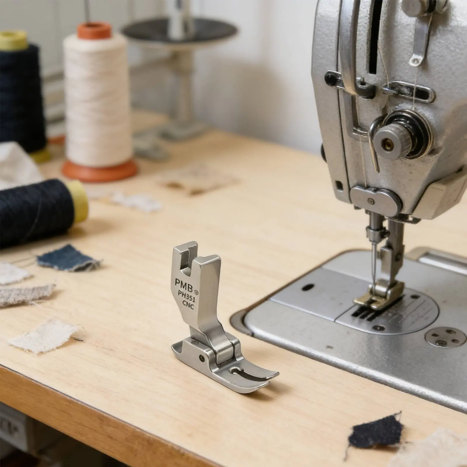 

Professional-Grade Sewing Machine Presser Foot CNC Exact Machined Lockstitch Machine Presser Foot Oxidation Resistant