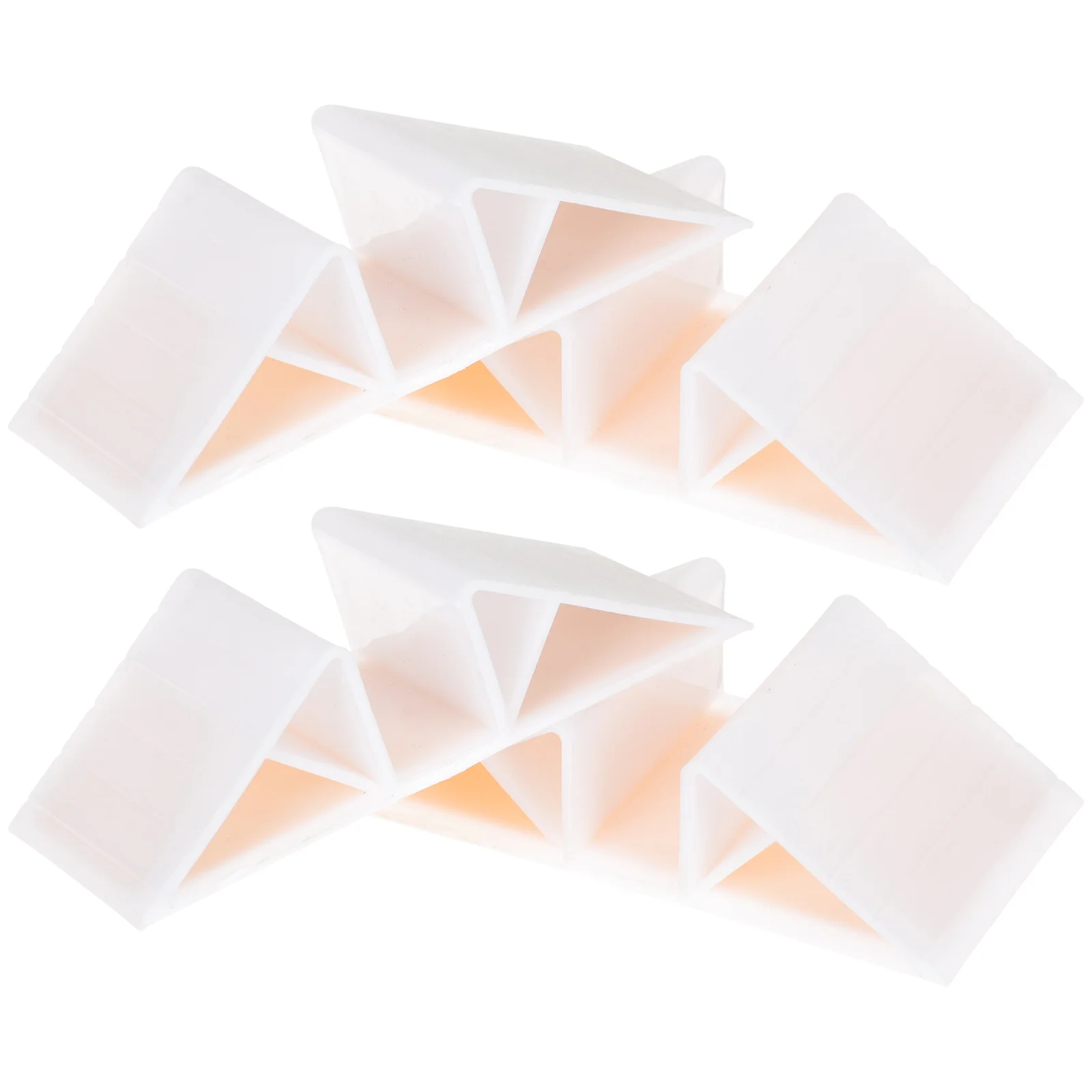 

4Pcs Garden Fence Base Holder Heavy Duty Plastic Fence Support for Yard Pet Enclosure Sturdy Ground Stabilizer with