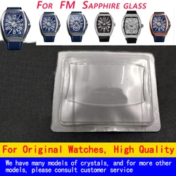 sapphire crystal glass For FM VANGUARD 7850 7880 1752 7502 8005 8880 8002sc 2852 V45 V35  V32  automatic watch