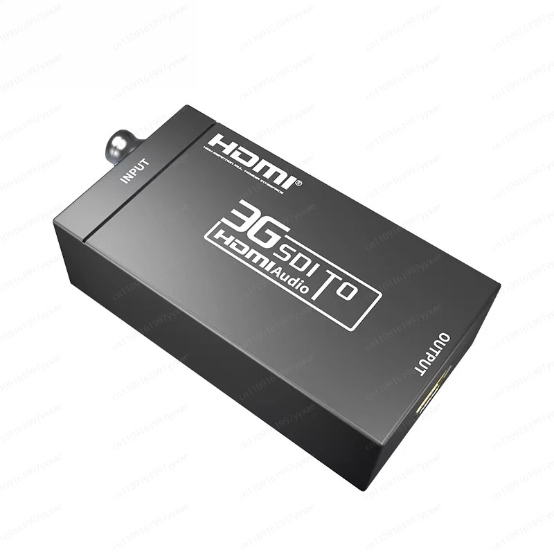 SDI to HDMI converter 12V wide voltage camera connected to monitor 3G adapter cable