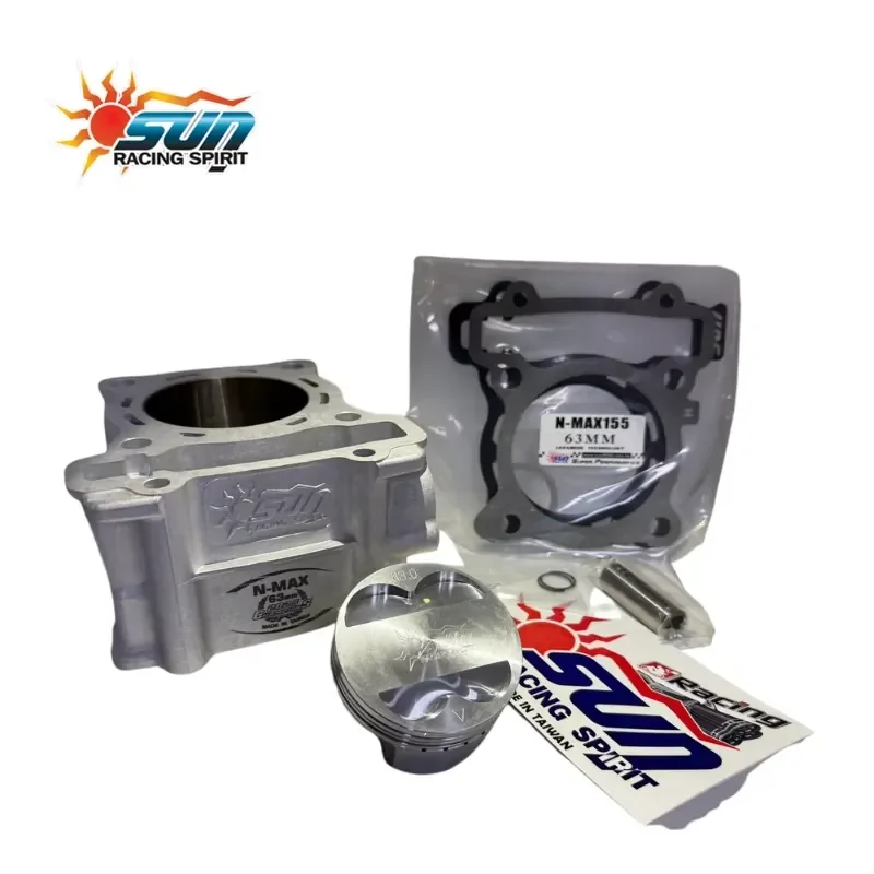

SUN Racing NMAX155 Taiwan New Ceramic Retrofit Upgrade Cylinder Kit 63mm NX155-ENG001 Clutch