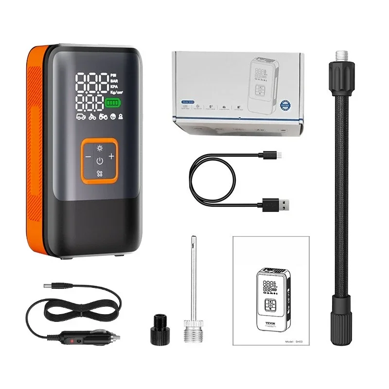 

Portable intelligent air pump, car tire electric wireless car air pump