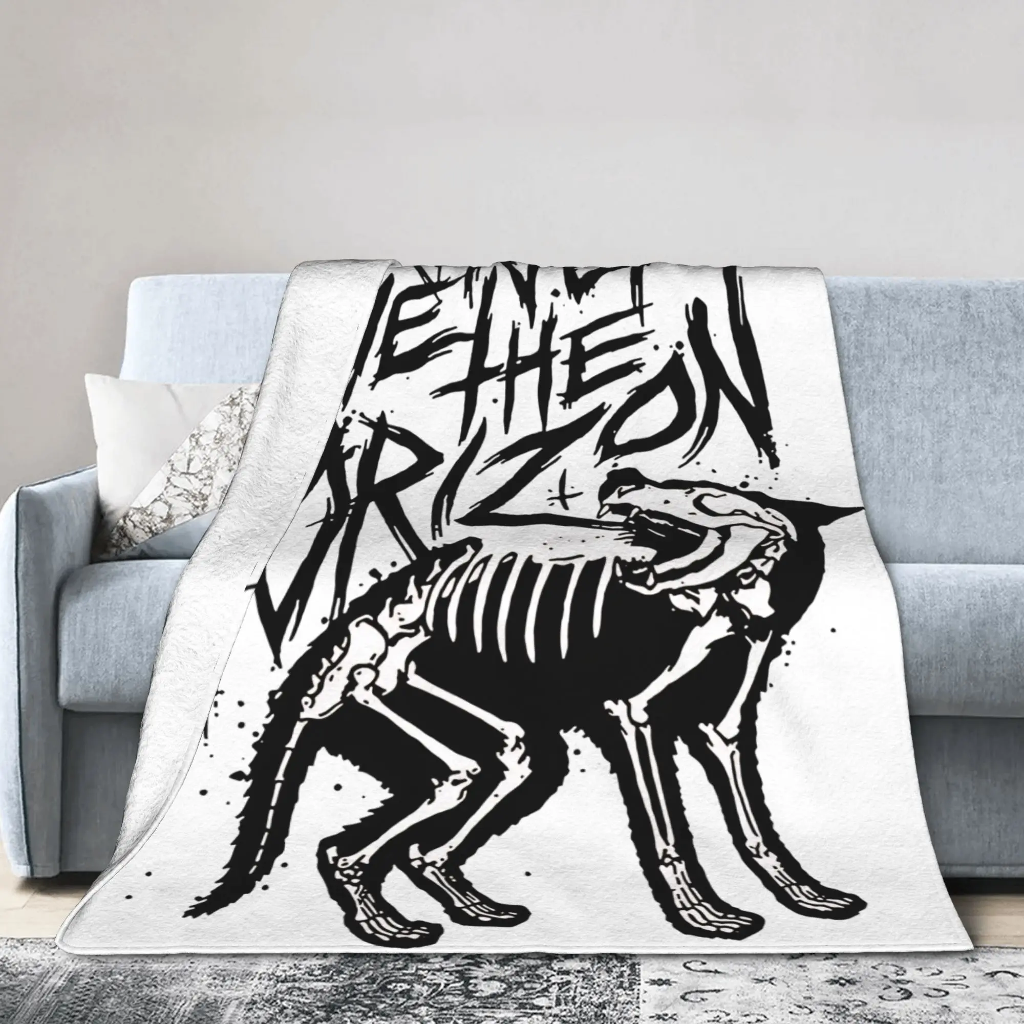 BMTH Bring Me The Horizon Warm Soft Blanket British Rock Band  Camping Plush Bedding Throws Flannel Bedspread Sofa Bed Cover