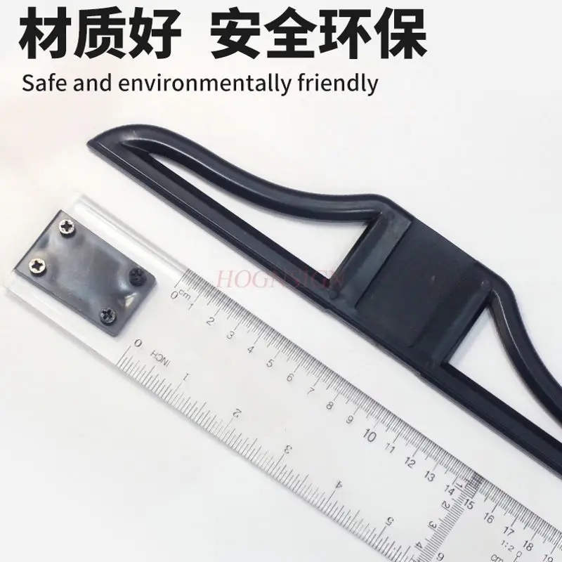 1pcs Removable T-shaped ruler with multiple specifications and lengths, plastic T-shaped ruler for drawing, T-shaped ruler