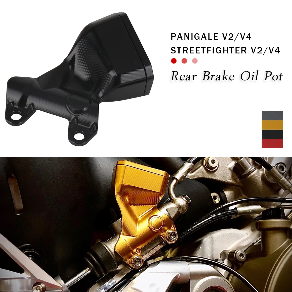 

Motorcycle Accessories Rear Brake Oil Reservoir Kit For Ducati Panigale V4 PANIGALE V2 Streetfighter V4 STREETFIGHTER V2